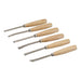 Silverline Carving Chisel Set 6pce 6pce Silverline - Town Tools 