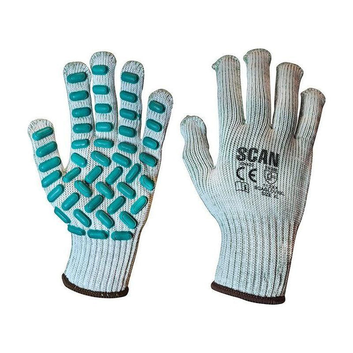 Scan Vibration Resistant Latex Foam Gloves - XL (Size 10) Scan - Town Tools