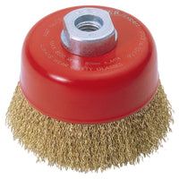 Draper Expert Crimped Wire Cup Brush, 80mm, M14 52636