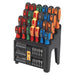 Sealey Screwdriver Bit & Nut Driver Set 61pc S01152 Sealey - Town Tools 