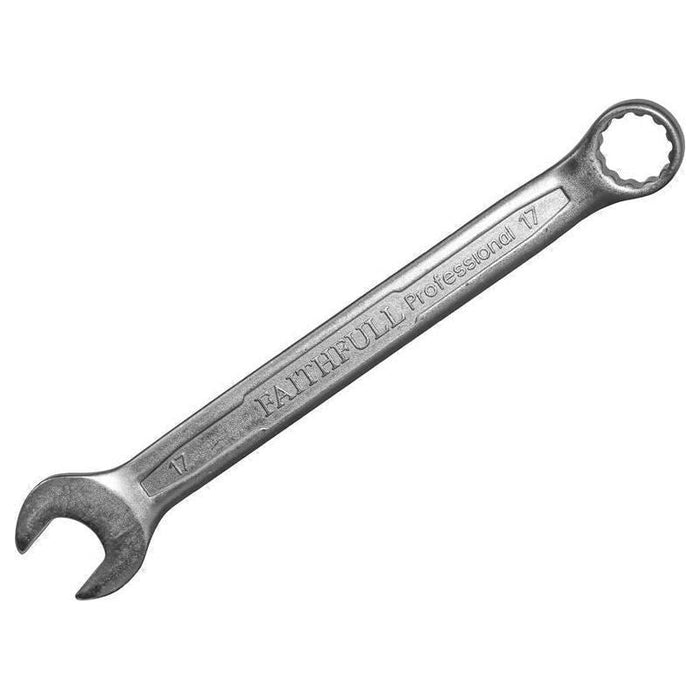 Faithfull Combination Spanner CV Satin Finish 18mm Faithfull - Town Tools