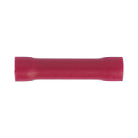 Sealey Butt Connector Terminal3.3mm Red Pack of 100 RT29