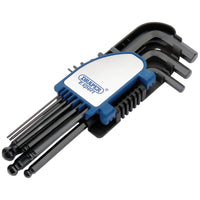 Draper Metric Hexagon and Ball End Hexagon Key Set (9 Piece) 08380