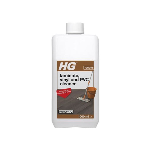 Hg Laminate, Vinyl & PVC Cleaner (Product 72) 1 litre HG - Town Tools