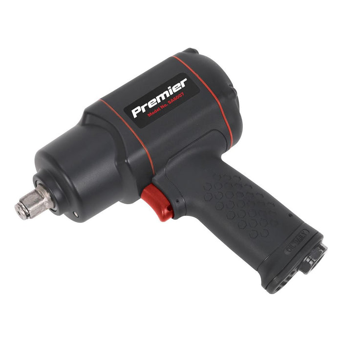 Sealey Air Impact Wrench 1/2"Sq Drive Twin Hammer SA6007 Sealey - Town Tools 