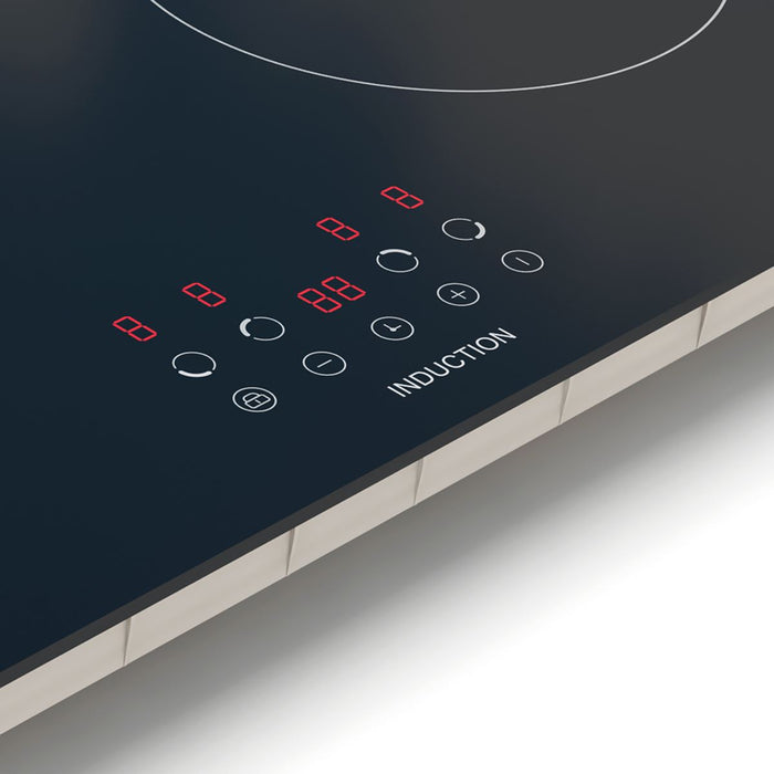 Baridi Integrated Induction Hob with 4 Cooking Zones 60cm 6800W Output