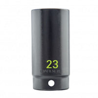 Carlyle Tools 1/2Dr 23mm 6Pt Deep Impact Socket