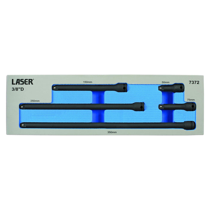 Laser Impact Extension Bar Set 3/8"D 5pc 7372