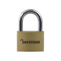 Defender Brass Padlock 50mm