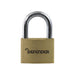 Defender Brass Padlock 50mm DEFENDER - Town Tools