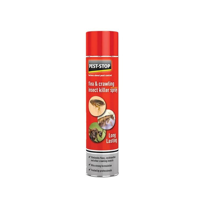 Pest-Stop (Pelsis Group) Flea & Crawling Insect Killer Spray 300ml Pest-Stop (Pelsis Group) - Town Tools