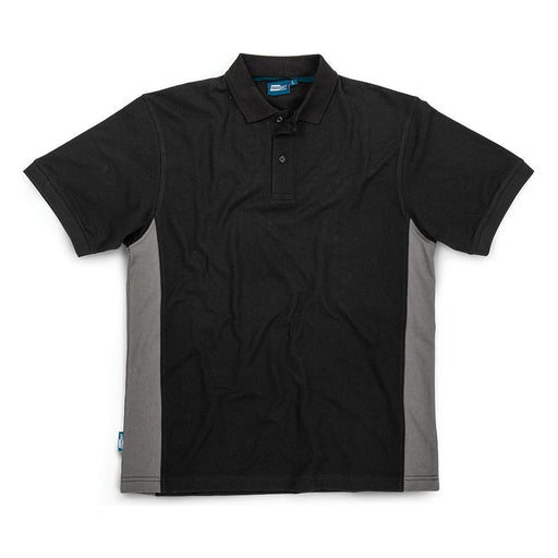 Tough Grit 2-Tone Polo Black / Charcoal XS Tough Grit - Town Tools 