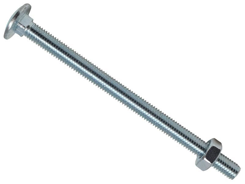 METALMATE Cup Square Hex Bolt & Nut ZP M10 x 150mm Box 10 METALMATE� - Town Tools