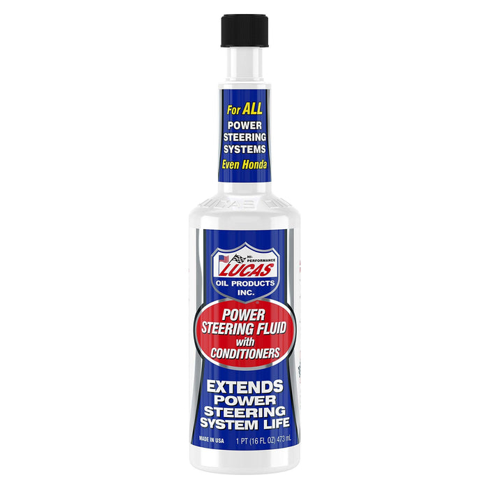 Lucas Oil Power Steering Fluid With Conditioners 473Ml 40442 Lucas Oil - Town Tools
