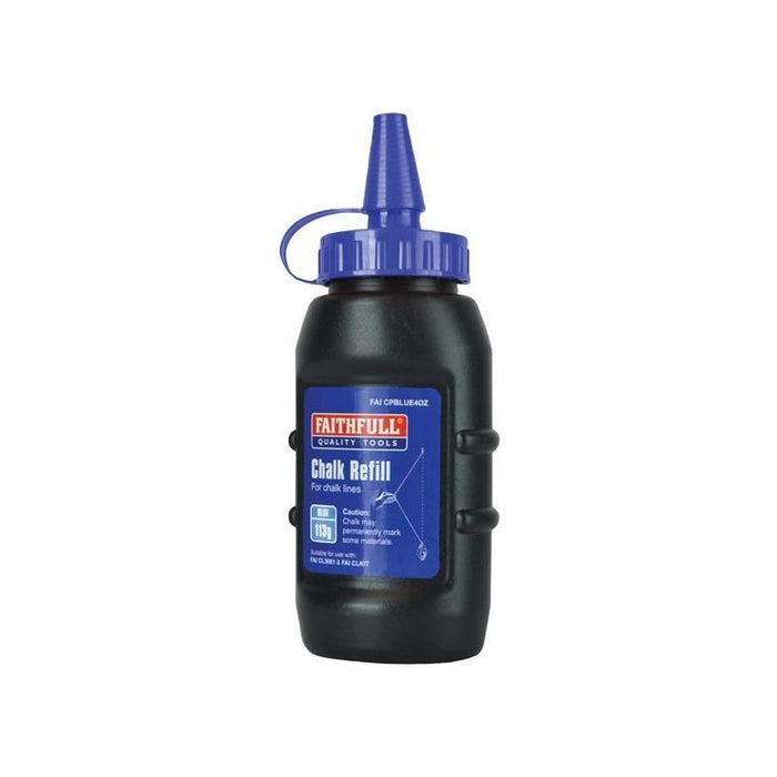 Faithfull Chalk Powder Blue 113g Faithfull - Town Tools