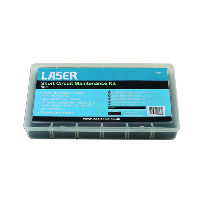 Laser Short Circuit Diagnostic Kit 8pc 7387