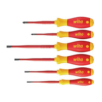 Wiha SoftFinish® electric slimFix SL/PZ Screwdriver Set, 6 Piece