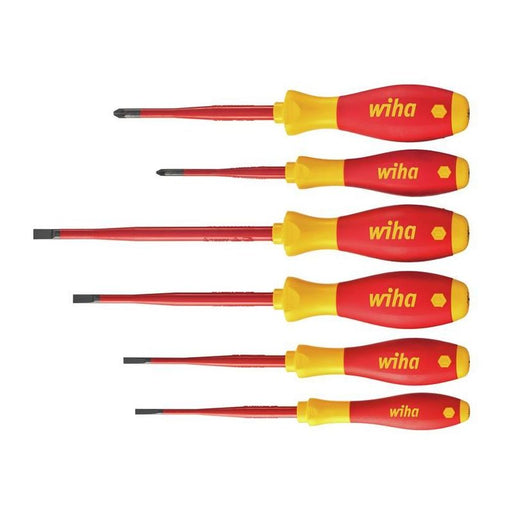 Wiha SoftFinish® electric slimFix SL/PZ Screwdriver Set, 6 Piece Wiha - Town Tools