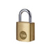 Yale Locks Brass Padlock 20mm Yale Locks - Town Tools
