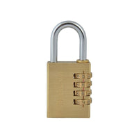 Faithfull Brass Combination Padlock 38mm