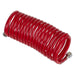 Sealey PE Coiled Air Hose 5m x5mm with 1/4"BSP Unions SA335 Sealey - Town Tools 