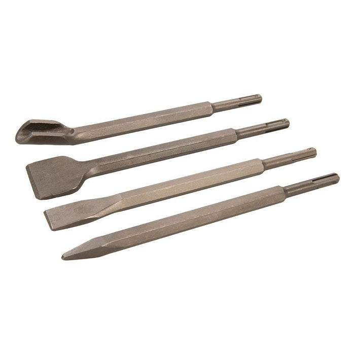 GMC SDS Plus Chisel Set 4pce 250mm GMC - Town Tools 