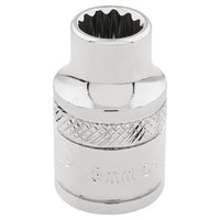 Draper HI-TORQ 12 Point Socket, 3/8" Sq. Dr., 8mm 32768
