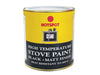 Hotspot Stove Paint Matt Black 500ml Hotspot - Town Tools