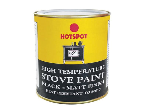 Hotspot Stove Paint Matt Black 500ml Hotspot - Town Tools