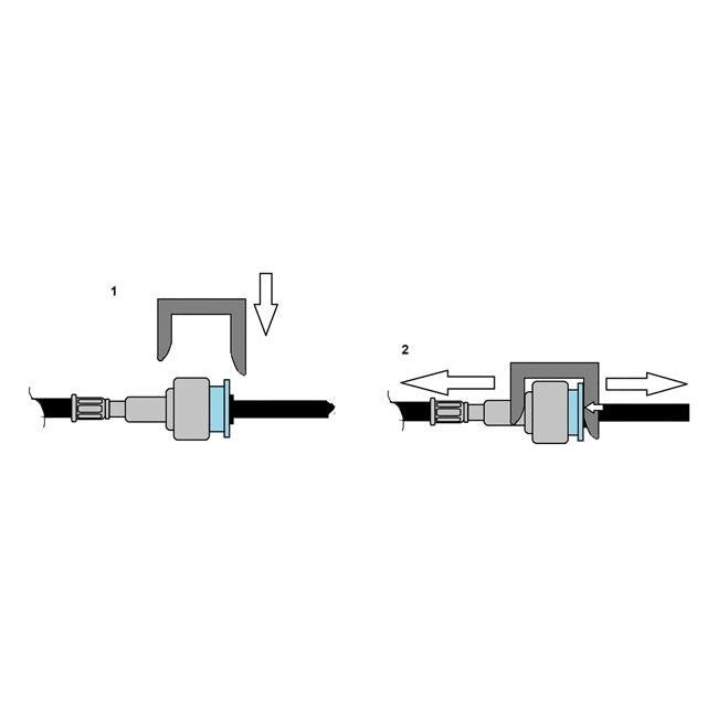 Laser Fuel Line Disconnect Tool Set 8615 Laser - Town Tools 