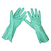 Sealey Nitrile Gauntlets for use with Thinners 355mm Cuffed Pair SSP34 Sealey - Town Tools 