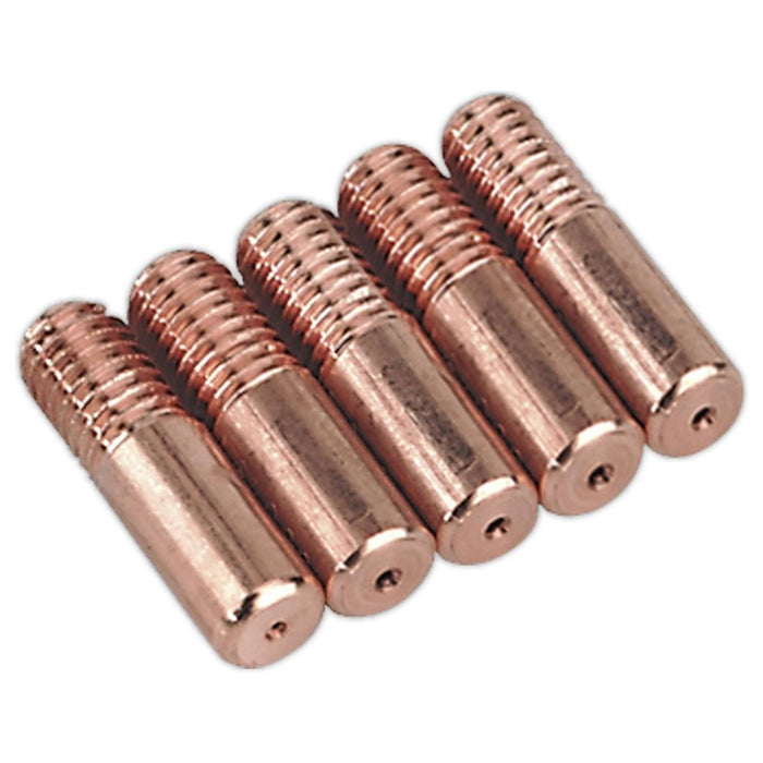 Sealey Contact Tip 0.6mm MB14 Pack of 5 MIG951 Sealey - Town Tools 