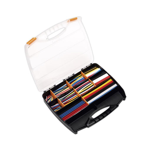 Sealey Heat Shrink Tubing Assortment 590pc Mixed Colours 50 100 150 & 200mm Sealey - Town Tools 