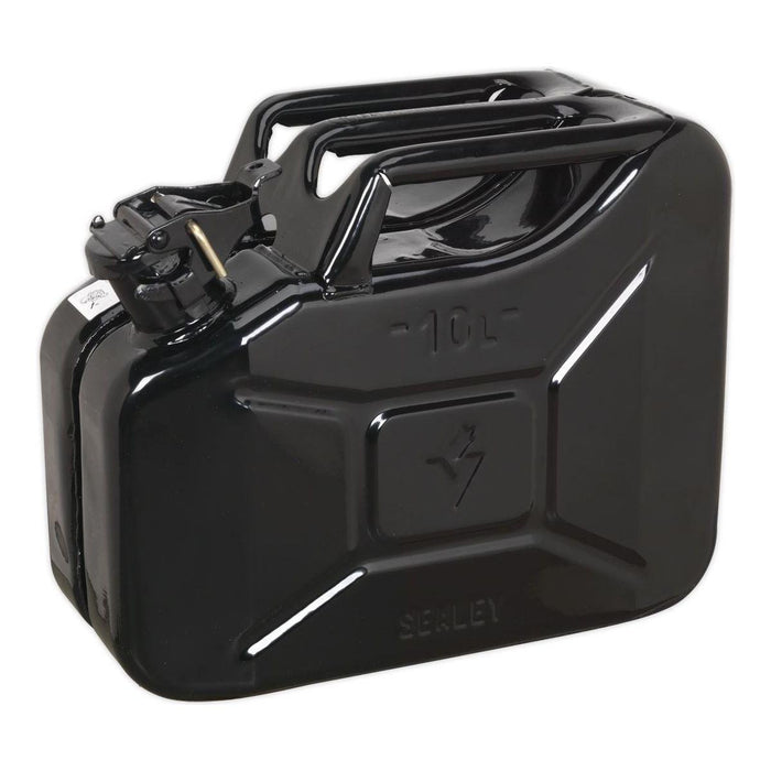 Sealey Jerry Can 10L Black JC10B Sealey - Town Tools 