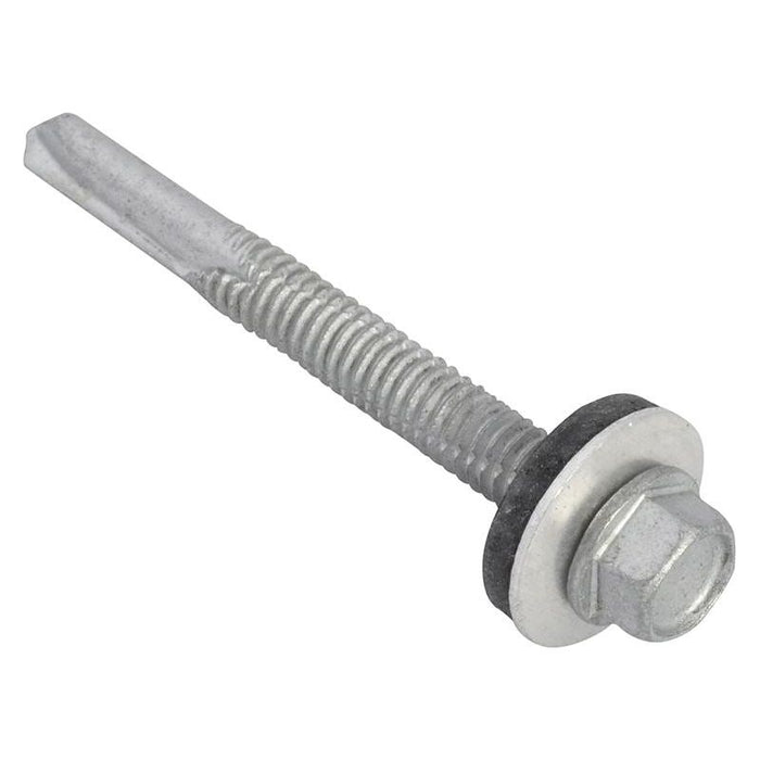 Forgefix TechFast Hex Head Roofing Screw Self-Drill Heavy Section 5.5 x 51mm Pack 100 ForgeFix - Town Tools