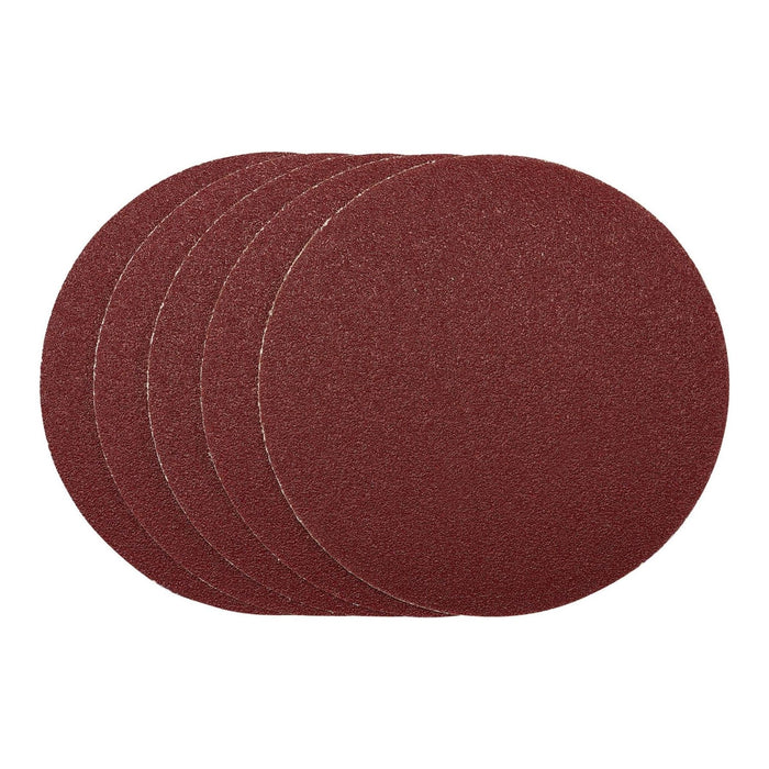 Draper Sanding Discs, 200mm, PSA, 40 Grit, (Pack of 5) 63023 Draper - Town Tools 