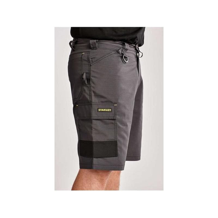 Stanley® Clothing Tucson Cargo Shorts Grey Rip-Stop Waist 30in STANLEY® Clothing - Town Tools