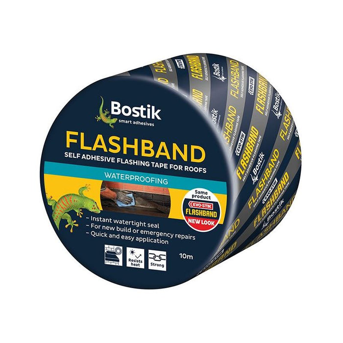 Evo-Stik Flashband Roll Grey 300mm x 10m EVO-STIK - Town Tools