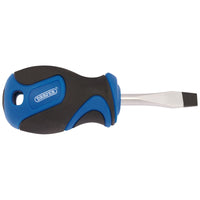 Draper Soft Grip Plain Slot Screwdriver, 6.0 x 38mm 48921