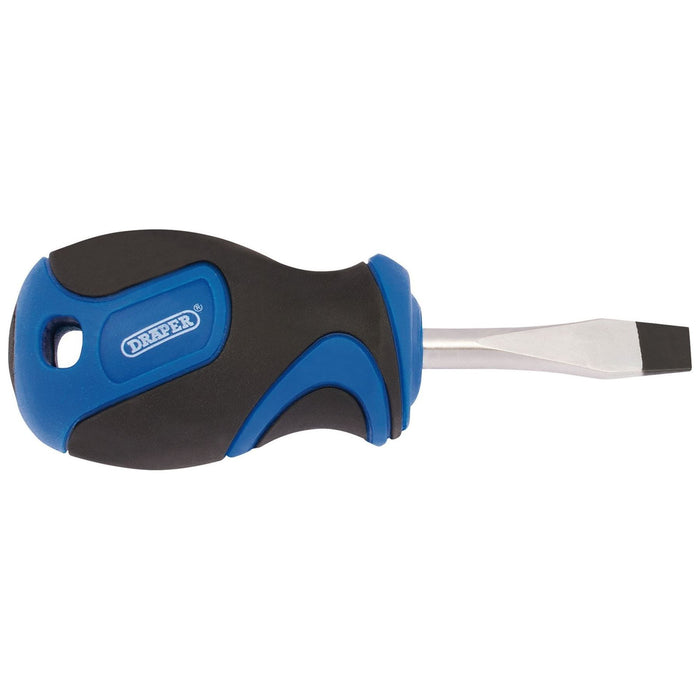 Draper Soft Grip Plain Slot Screwdriver, 6.0 x 38mm 48921 Draper - Town Tools 