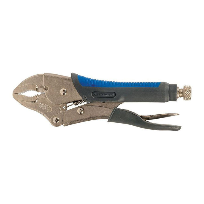 Silverline Self Locking Soft-Grip Pliers 250mm Silverline - Town Tools 