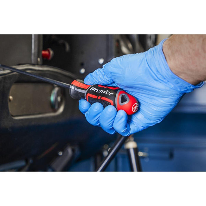 Sealey Premier Premier GripMAX Extra-Long Screwdriver Set 3pc AK4372 Sealey Premier - Town Tools 