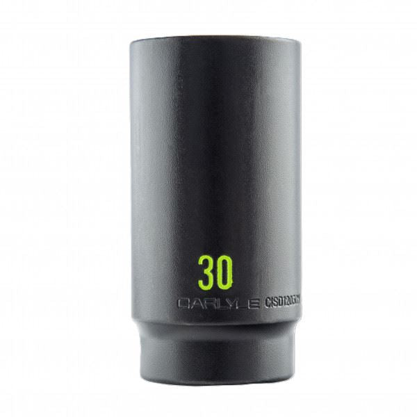 Carlyle Tools 1/2Dr 30mm 6Pt Deep Impact Socket