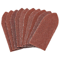 Draper Hook and Loop Aluminium Oxide Sanding Sheets, 32 x 92mm, 60 Grit (Pack of
