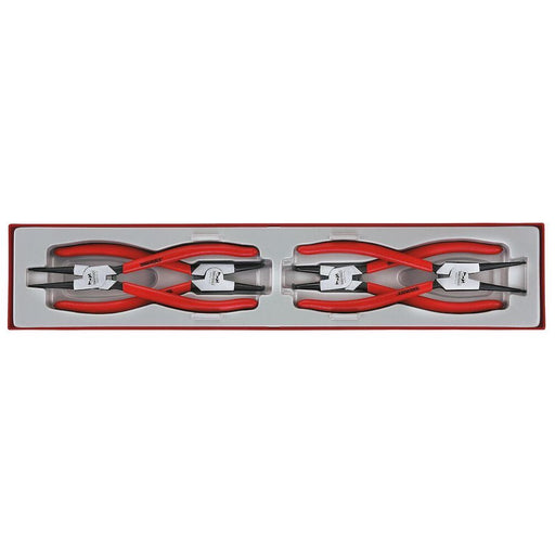 Teng Tools Circlip Plier Set 40-100 mm TTX4 4 Pieces Teng Tools - Town Tools 