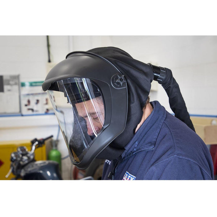 Sealey Face Shield with Powered Air Purifying Respirator (PAPR) SSP80PAPR Sealey - Town Tools 