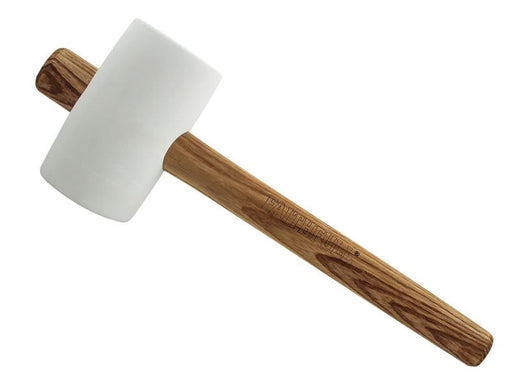 Faithfull FSC White Rubber Mallet 24oz Faithfull - Town Tools