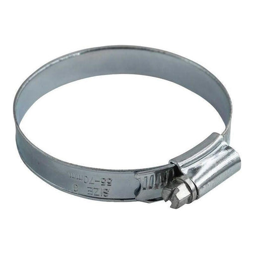 Faithfull 3 Hose Clip - Zinc MSZP 55 - 70mm Faithfull - Town Tools