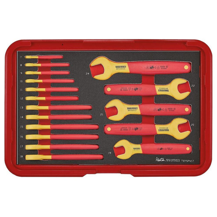 Teng Tools MECCA PRO TC-9 FOAM Tool Kit 56 Pieces Teng Tools - Town Tools 