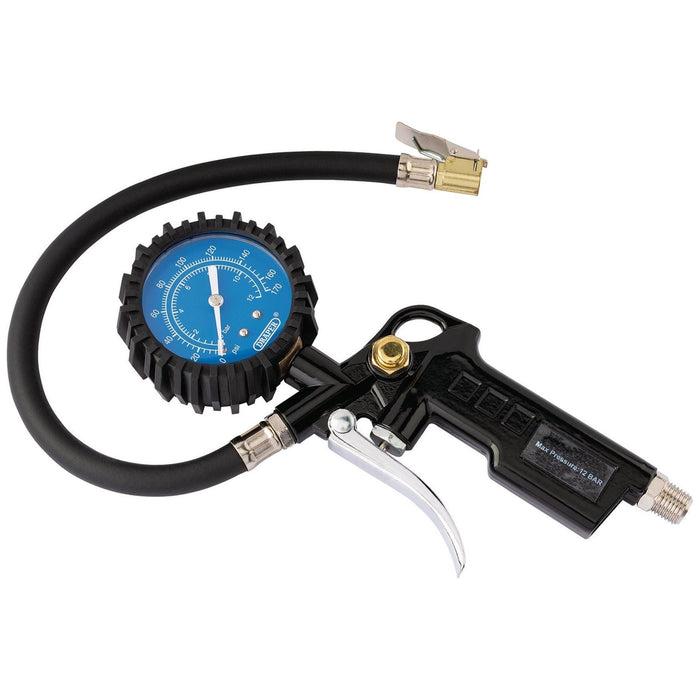 Draper Pistol-Grip Tyre Inflator 91273 Draper - Town Tools 